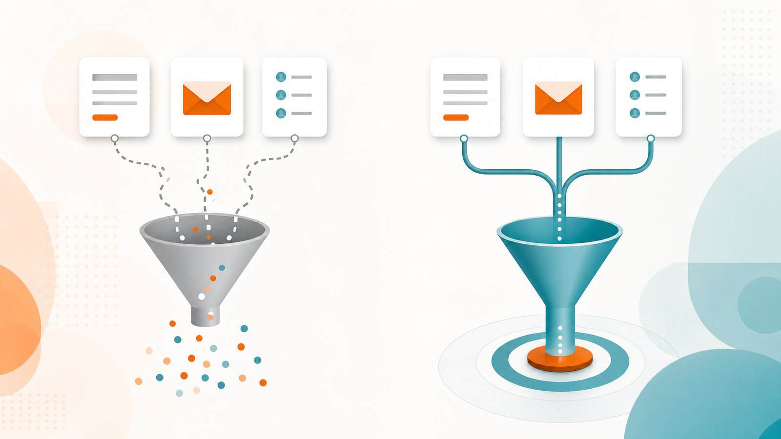 Iscrizione webinar scollegata: tre sistemi non integrati che perdono dati contro un funnel unico