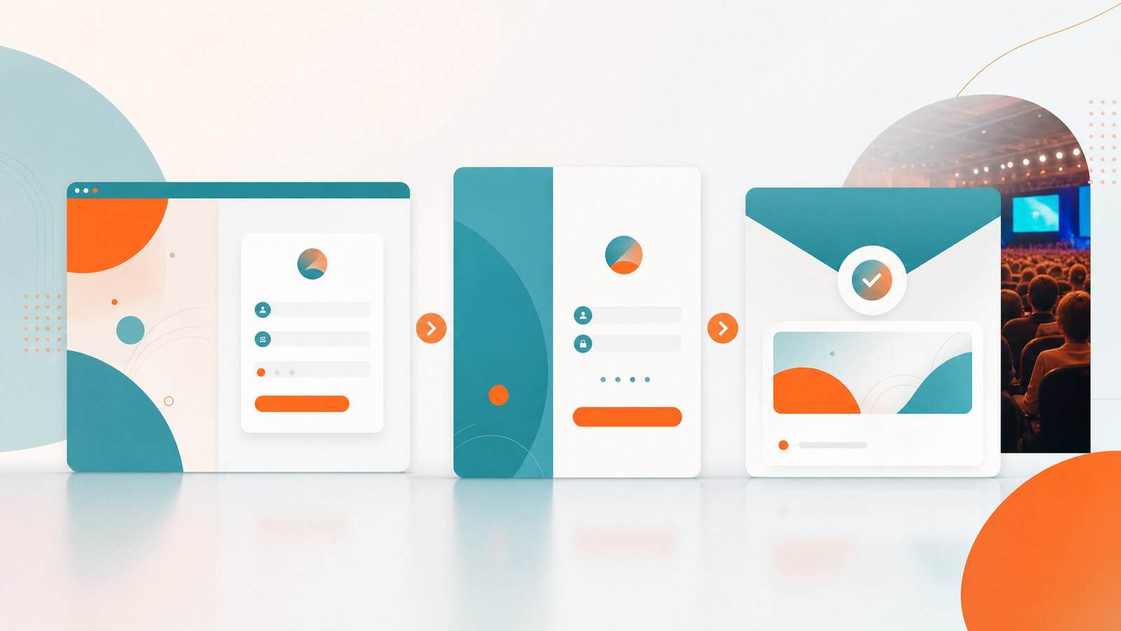 Pagina di registrazione, login e thank-you mail brandizzate: l'esperienza prima e dopo il webinar