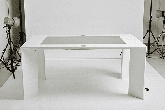 Il tavolo in Corian