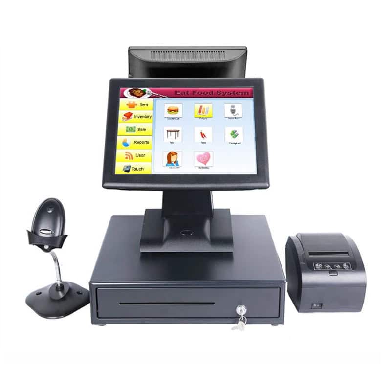 La postazione touch di pagamento