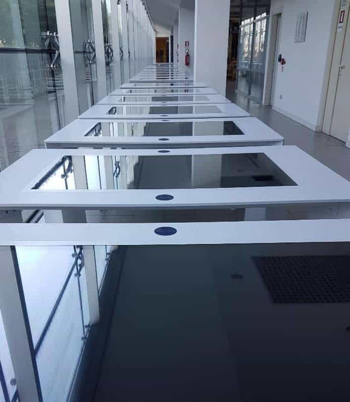 I tavoli in produzione: 35 realizzati